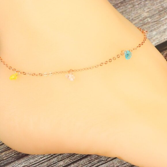 "Elegant Handmade Anklet – Delicate Jewelry for Women, MAR092096 - Picture 9 of 10